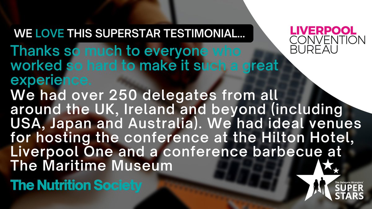 ▶ Incoming DW Superstar testimonial for @MeetLiverpool - well done guys! The words speak for themselves... Check out their DW Superstars directory listing here: bit.ly/3LNG6G5 And this could be you next time! For more info: bit.ly/3JPfiT4