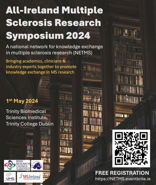 Join the All-Ireland Multiple Sclerosis Research Network Symposium, May 1st! This event is FREE and open to all. Don't miss out on this incredible opportunity to engage with leading experts in MS research. More details here: ms-society.ie/research/lates…