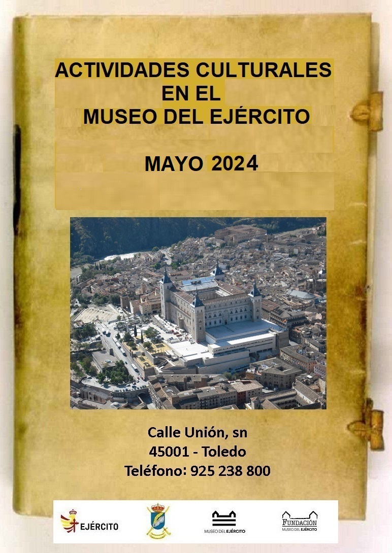 Actividades culturales en el mes de mayo en el Museo del Ejército. ejercito.defensa.gob.es/unidades/Madri… #IHCM