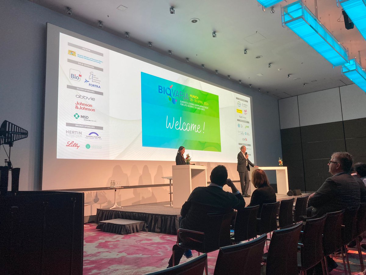 Today and tomorrow you will find us at the #BioVaria congress in Munich🤖 🎯It is a conference aimed at Transfer Units to offer their #technology portfolio to an audience in which technology explorers, in-licensing profiles and investors stand out. biovaria.org