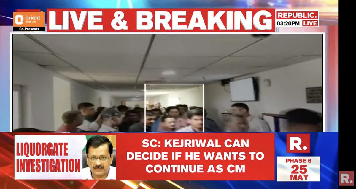 #BREAKING | Arvind Kejriwal can decide if he wants to continue as Delhi CM: Supreme Court

youtube.com/watch?v=v2uhs8… #AAP #ArvindKejriwal #Liquorgate #DelhiCM #Delhi #LokSabhaElections2024