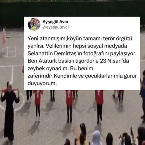 Ayşegül öğretmen açığa alınmış yazıklar olsun