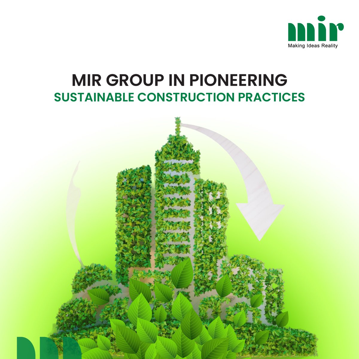 Mir Group is building a sustainable future through reliable, durable, and beneficial construction practices for businesses of all kinds.

mirgroupbd.com

#mir #mirgroup #MakingIdeasReality
#BuildingForTheFuture #DreamsToReality
#BrighterFuture #Bangladesh