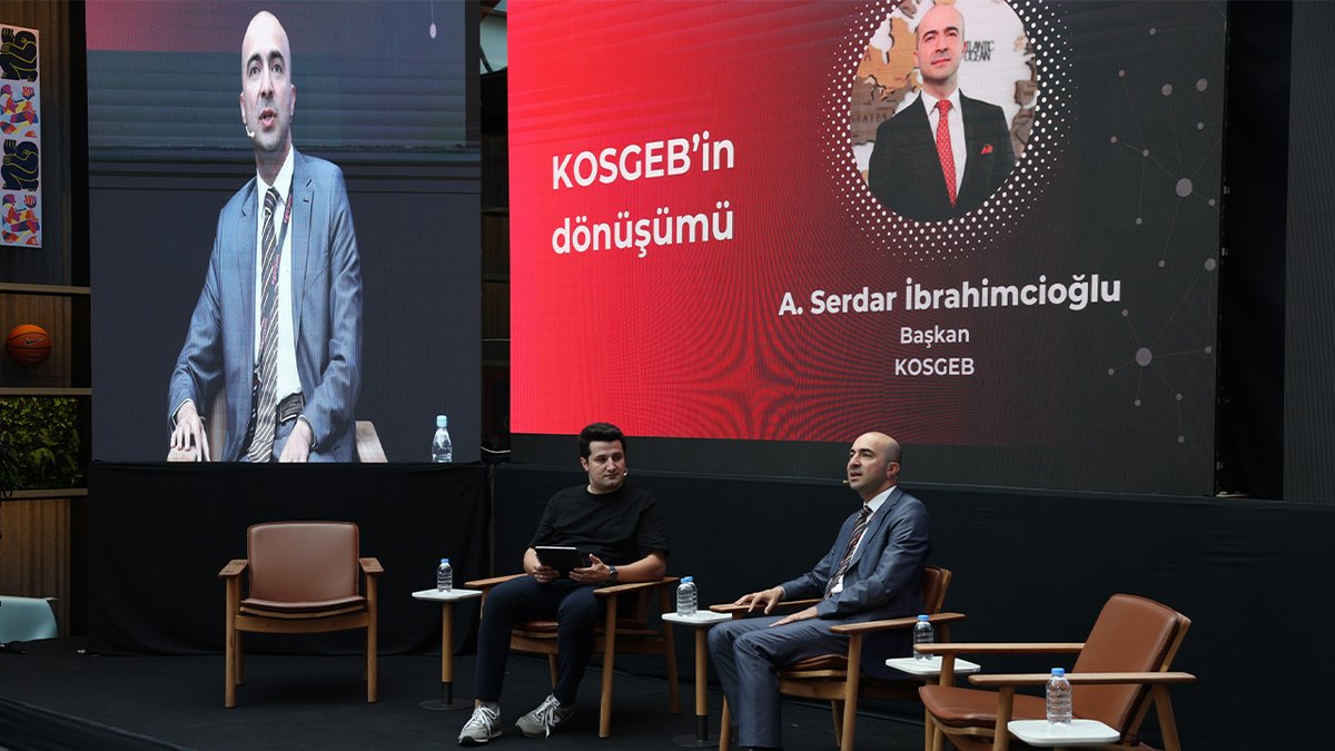 egirişim Summit 2024 videosu 📽️ KOSGEB Başkanı A. Serdar İbrahimcioğlu, KOSGEB’in girişimci desteklerindeki dönüşümünü anlattı egirisim.com/2024/04/29/kos…