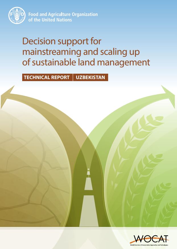 We are happy to share the latest report summarizing the main findings from the implementation of the project 'Decision Support for Mainstreaming and Scaling up of Sustainable Land Management (DS-SLM)' in Uzbekistan🇺🇿 ⬇️bit.ly/4dewnVr 🔎bit.ly/4becw7c @FAO #SLM