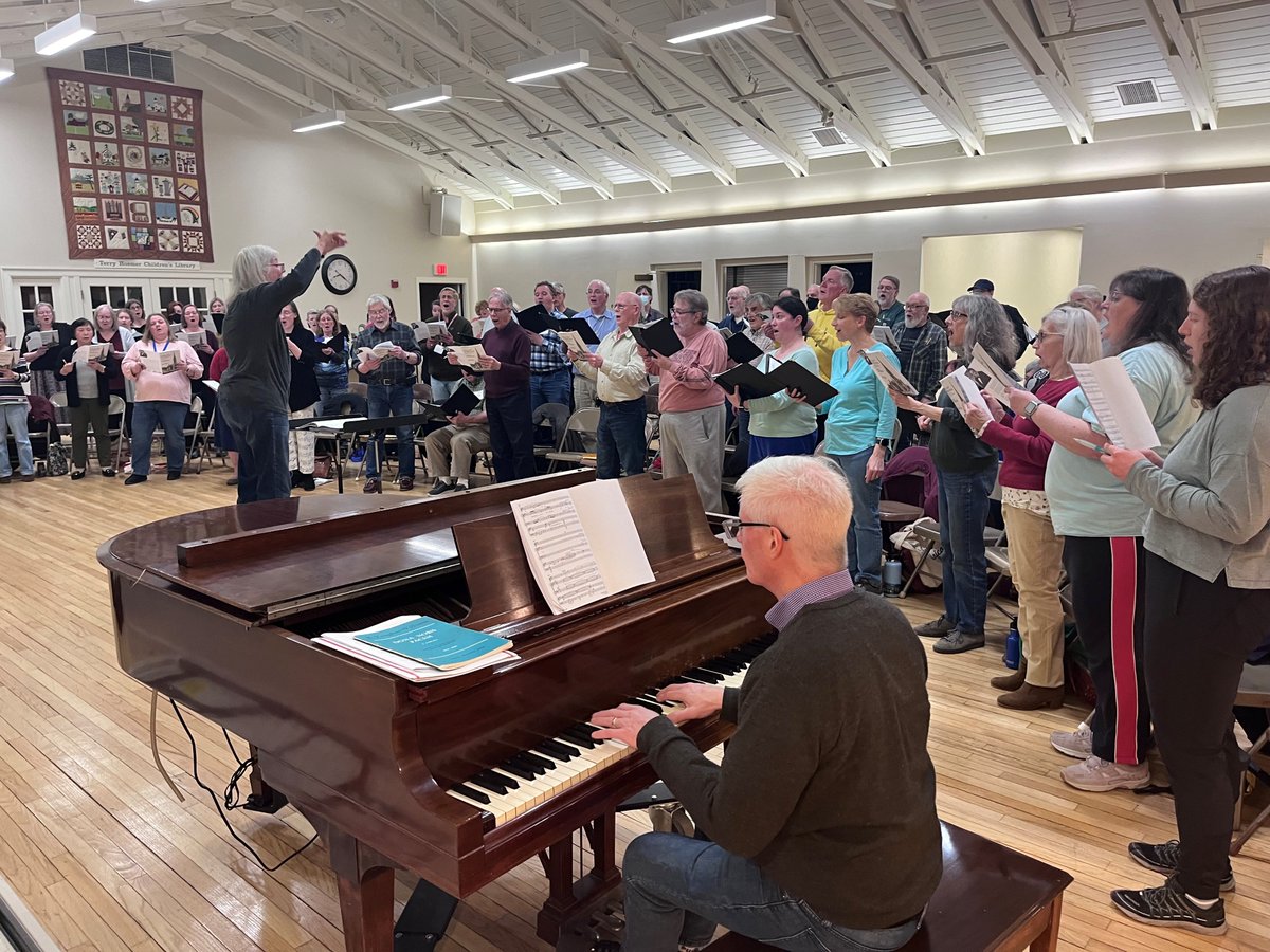 Behind the scenes photos taken during rehearsals of Far Past War with the Nashoba Valley Chorale. They performed this piece on the 21st of April at the Groton Hill Music Centre. Photo credit: Erin Monroe #music #musician #choir #chorale #singing #Sing @NashobaVChorale