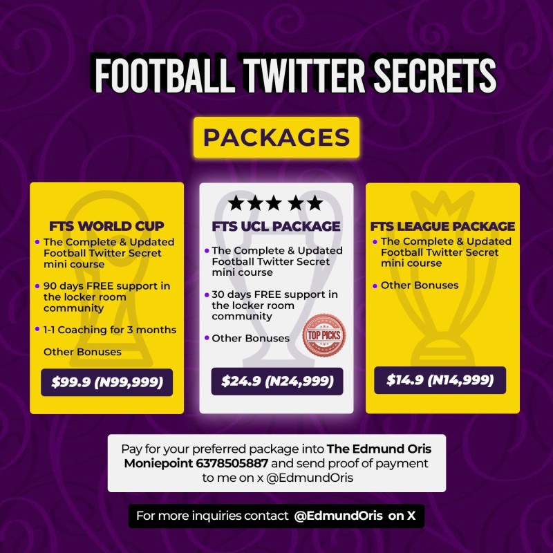 Another Massive Win from @ChrisIdogar Still deliberating on the Football Twitter Secrets 30% discount offer? Say no to procrastinating today and take the step to build your personal brand...