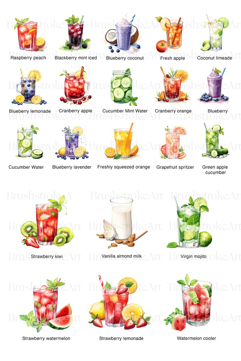 Sip in Style with Non-Alcoholic Drink Clipart! 🍹 Download for Your Designs! #MocktailClipart #SummerPartyArt #RefreshingDrinks #ClipartDownload #CreativeDesigns 

300 DPI Transparent PNG Files | Size: 4096 x 4096 Pixels
clipartset.com/products/non-a…