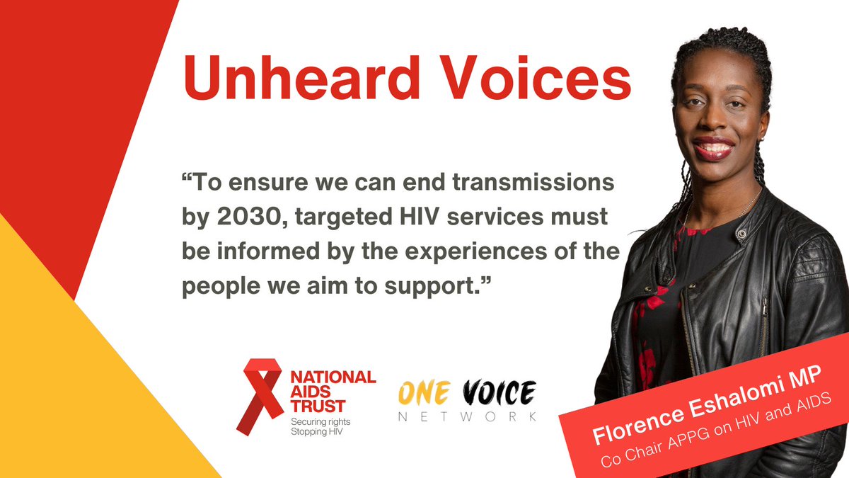 @APPG_HIV_AIDS @OneVoiceNetwor2 @CityBridgeFndn @Winnie_Byanyima @UNAIDS The @APPG_HIV_AIDS co-chair @FloEshalomi points out that progress on #HIV has stalled, with the latest data showing stark and persistent inequalities. 'The health inequalities Black people in the UK face will not be resolved without them in the room.' nat.org.uk/sites/default/…