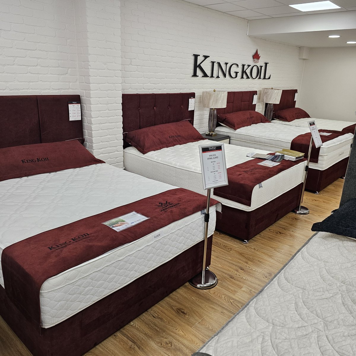 We're proud stockists of King Koil Beds and Mattresses, and we've just added their NEWEST models to our showroom floor. Come visit us today to view the full collection. Don't miss out on experiencing the best in bedding innovation!
.
#Magherafelt #MidUlster #BradleysFurniture