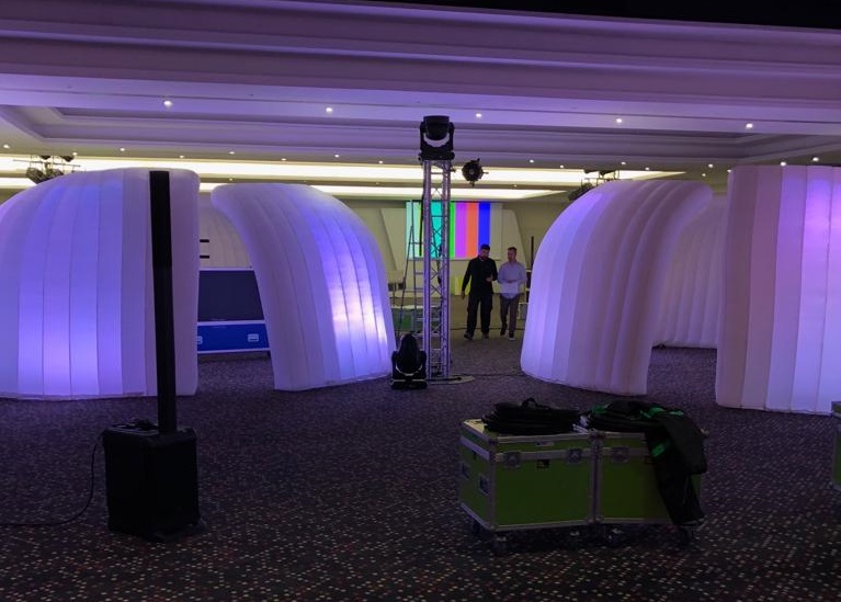 Say goodbye to long set-up times! With structures like our Meeting Pods taking less than an hour, we can save you time and energy while still creating unique and memorable experiences for attendees. For more information, visit our website - evolutiondome.com