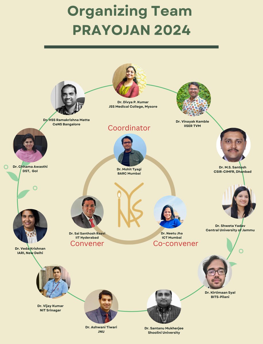 It was a great experience organizing PRAYOJAN 2024 with the INYAS team. @INYAS_INSA Thank you! to all the speakers who could make time despite their busy schedules, especially on a weekend. The interest and enthusiasm of the participants is highly appreciated.