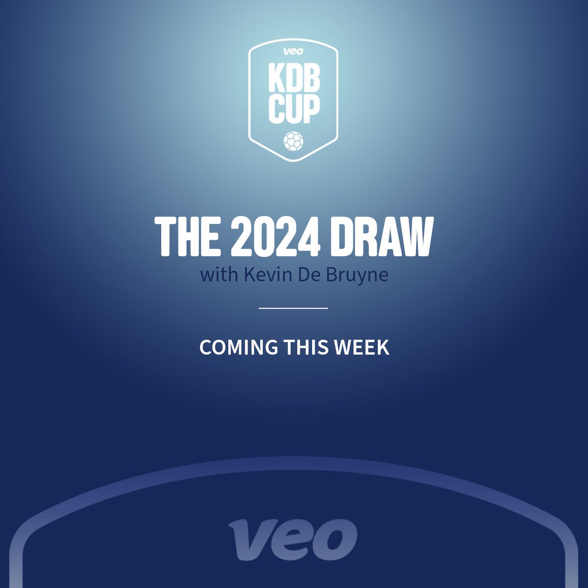 Time to get excited! Het is bijna tijd om de loting van KDB Cup 2024 bekend te maken… We are getting very close to the 2024 KDB Cup draw reveal… #veokdbcup2024