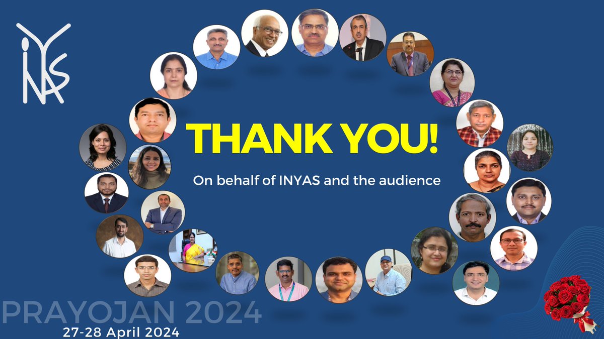 Wonderful coordination in the INYAS team. Kudos! to all involved. @INYAS_INSA Thanks to all for making this event a grand success 🙏 @biopatrika @AIRSAIndia @DBTIndia @IndiaDST @UNIDO @RGCB_Trivandrum @IKP_SciencePark @ITCCorpCom @CSIR_IND