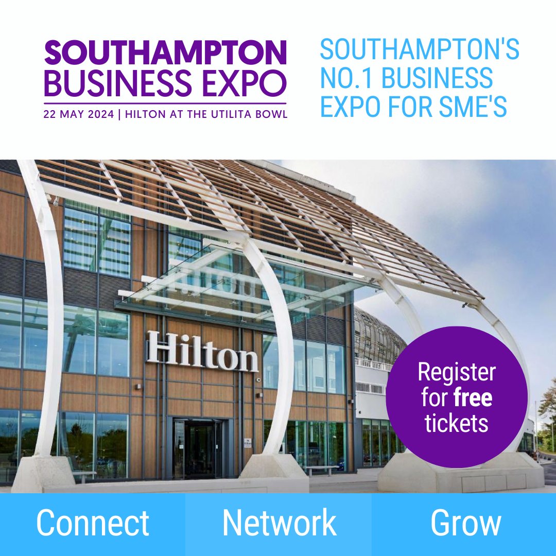 Would you like the opportunity to promote your business services to 250-350 businesses from across Southampton and beyond? Call 0845 139 9301 or go to b2bexpos.co.uk/event/southamp… for details on how to book a stand #SouthamptonExpo