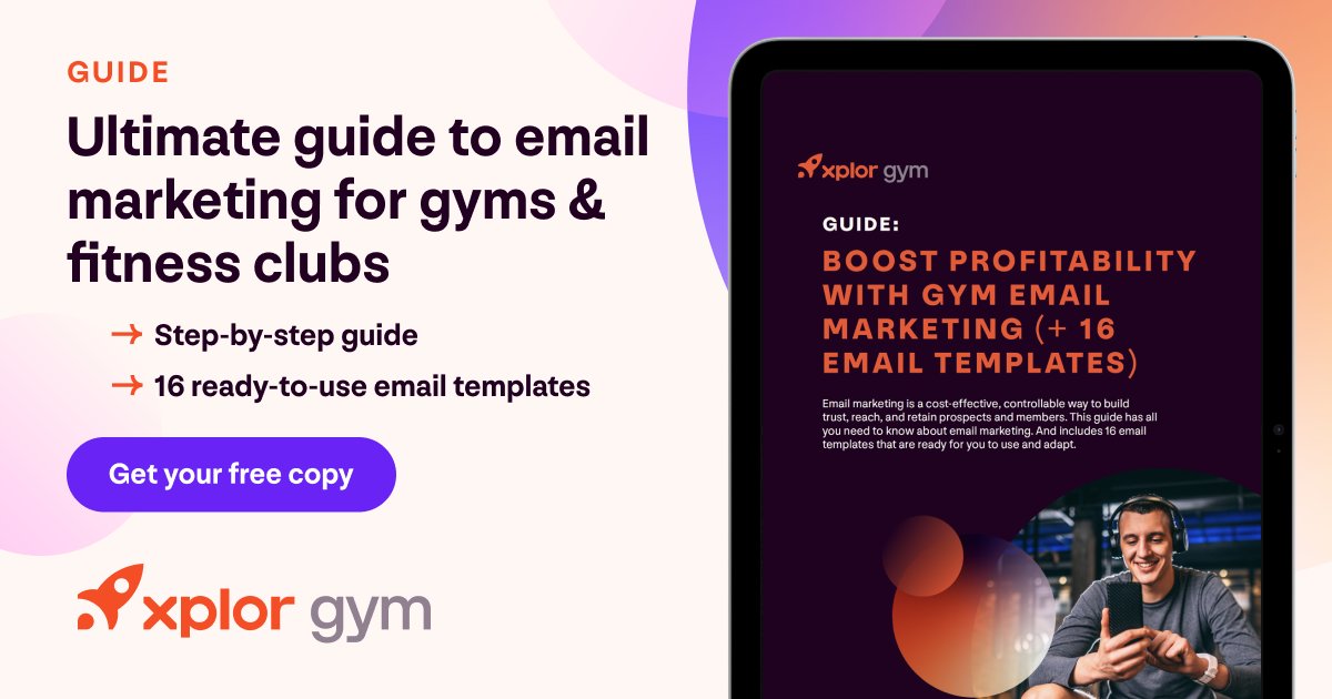 Hurry and claim your free copy here: hubs.ly/Q02h-RJ_0 

#XplorGym #WeAreXplor #GymManagement #GymSoftware #FitnessIndustry #GymEmailMarketing