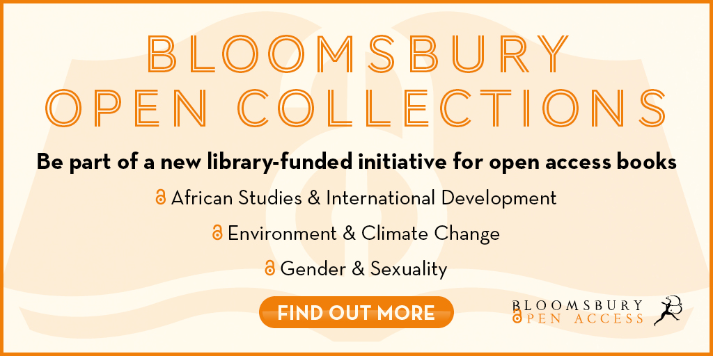 Following its pilot, Bloomsbury Open Collections is expanding to 3 Collections/60 titles this year. We’re seeking authors and participating libraries to be part of our #openaccess initiative. Find out more: bit.ly/3WiW6G8 incl. FAQs for authors: bit.ly/3w2LH77