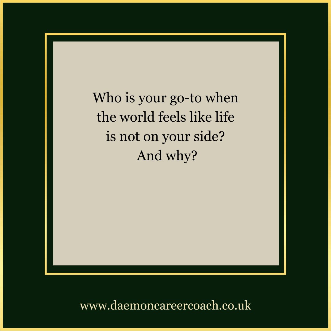 Who is your person?

--
#CreatingConversations
#Conventionalisntworking 
#CareerDevelopmentCoaching
#DivineFeminine
#Leadership
#OrganisationalDevelopment 
#LeadershipDevelopment
#Business
#BusinessSustainability 
#BusinessLeaders
#BusinessFounders
#PurposeDriven