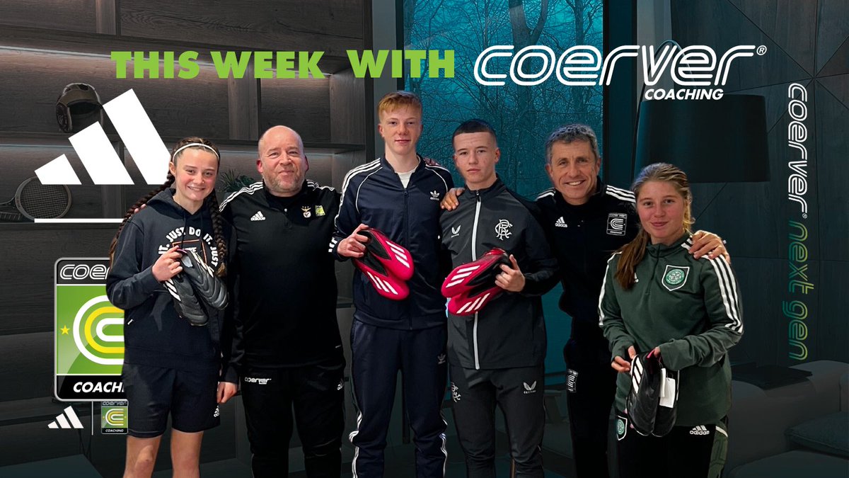 Another week to lace up your boots with Coerver® Coaching to improve your game. 🏟️Weekly PA 🔋Powered By Coerver® 🏴󠁧󠁢󠁳󠁣󠁴󠁿 Scottish FA ETC 🤝Partner Club 📚Partner School 🏟️Bi-Monthly HP Session in Oriam 🧤HP Goalkeeping Session 🇮🇪 Coach Education Online for YD1 #OnlyWithCoerver