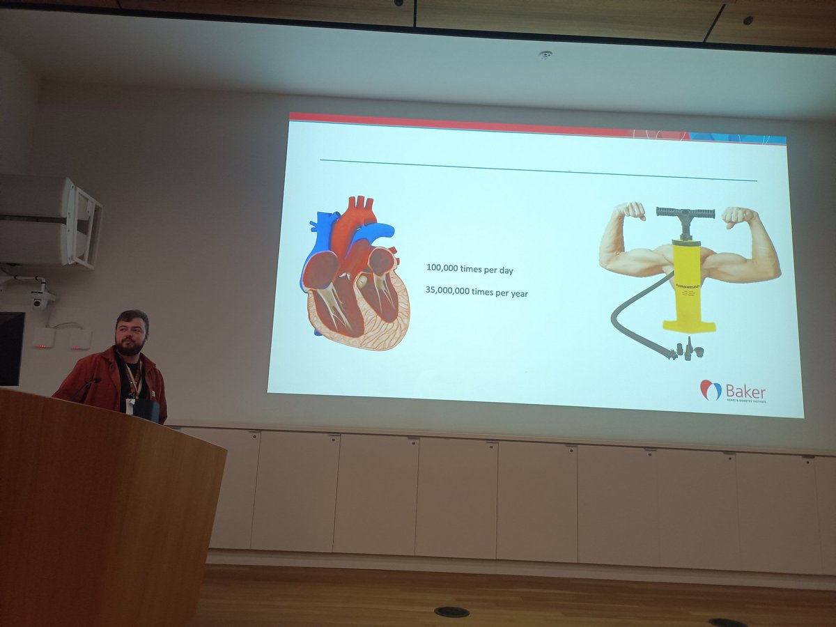 Dr Jonathan Noonan is talking about heart pumping immunity for our 'VIP Access' public forum for the #DayOfImmunology @BakerResearchAu