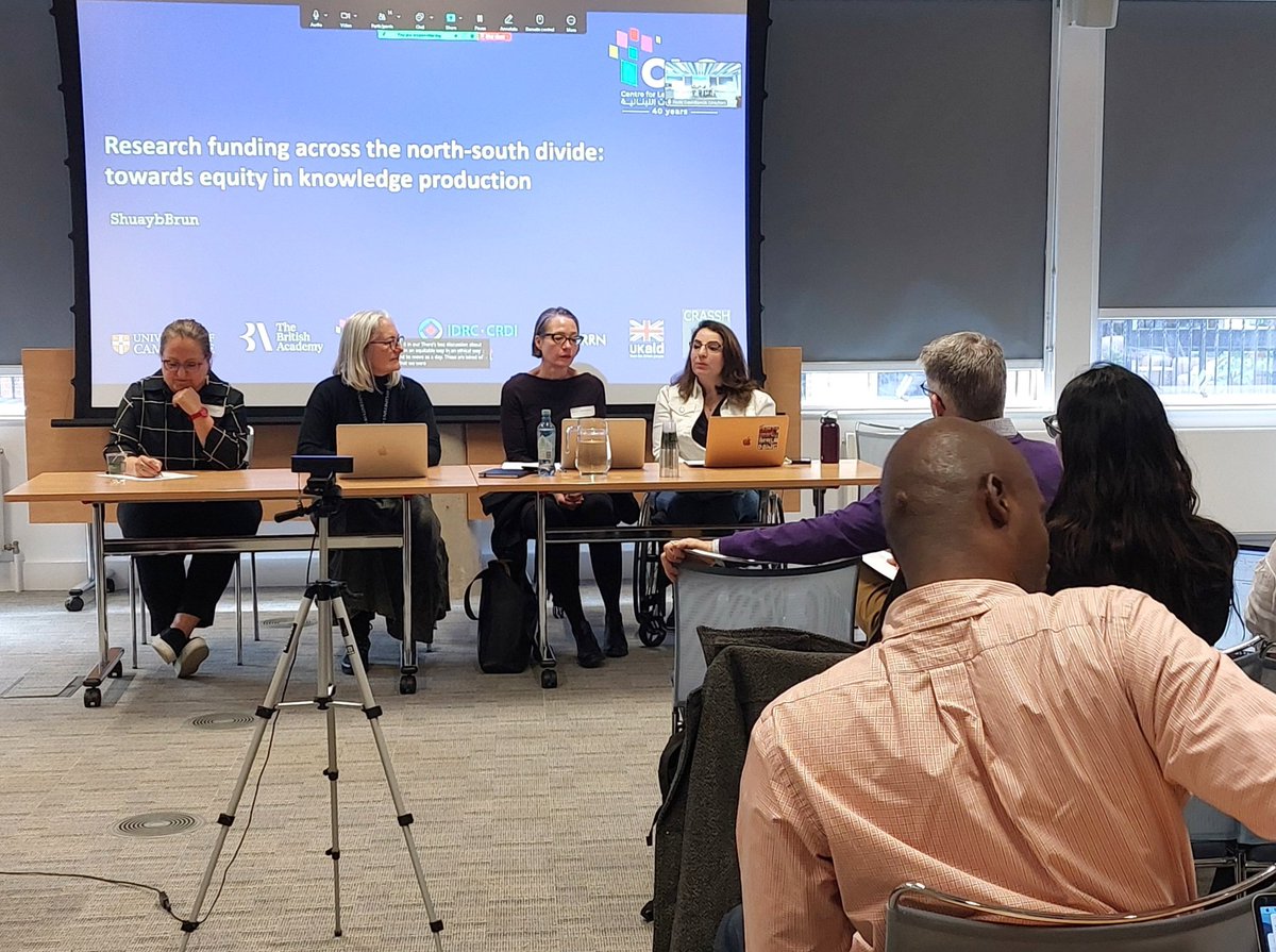 We are excited to host our workshop on 'Research funding across the north-south divide: towards equity in knowledge production' at the <a href="/CamEdFac/">Faculty of Education, University of Cambridge</a> (&amp; online) in collaboration with 
<a href="/CRASSHlive/">CRASSH, Cambridge</a>. We'll be sharing key insights from our discussions with you throughout the day.