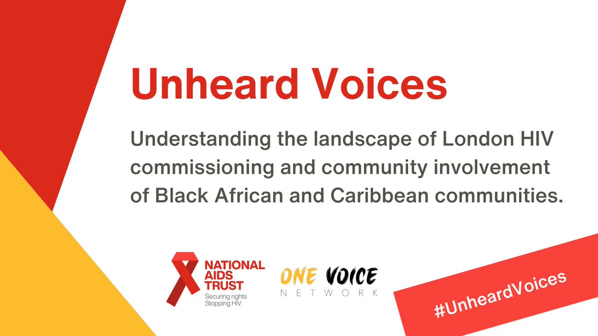 Black communities in the #UK must lead the conversation to improve their #HIV care and reduce health inequalities. Today we're launching the #UnheardVoices report, showing what needs to change so Black communities are not left behind in the HIV response. nat.org.uk/press-release/…