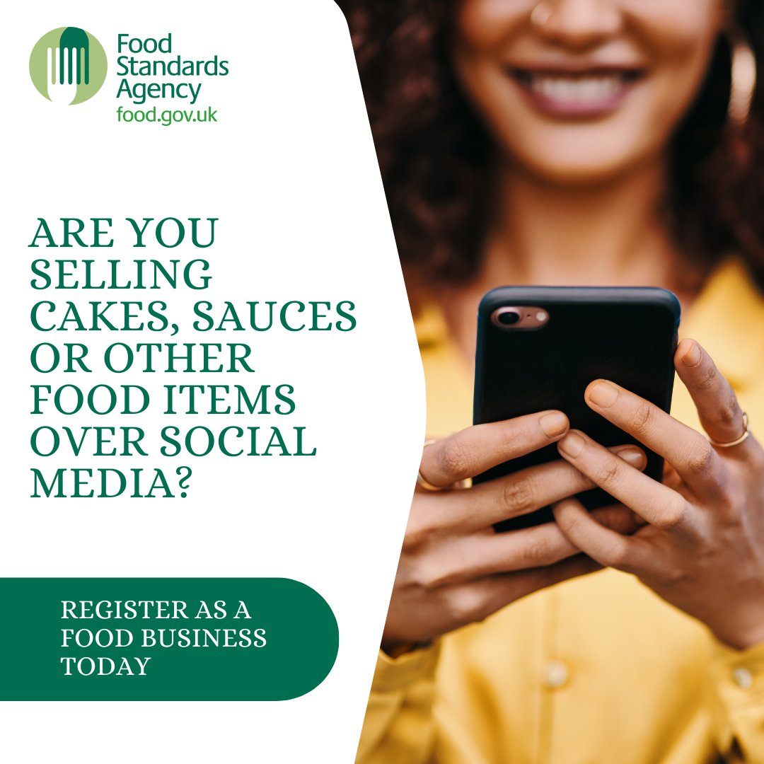 Thinking of starting your own food venture🍴? Whether it's from a cosy corner of your home, a bustling food truck, or through social media, registering your food business is the first step! Register today ➡️ food.gov.uk/business-guida… #FoodBusiness