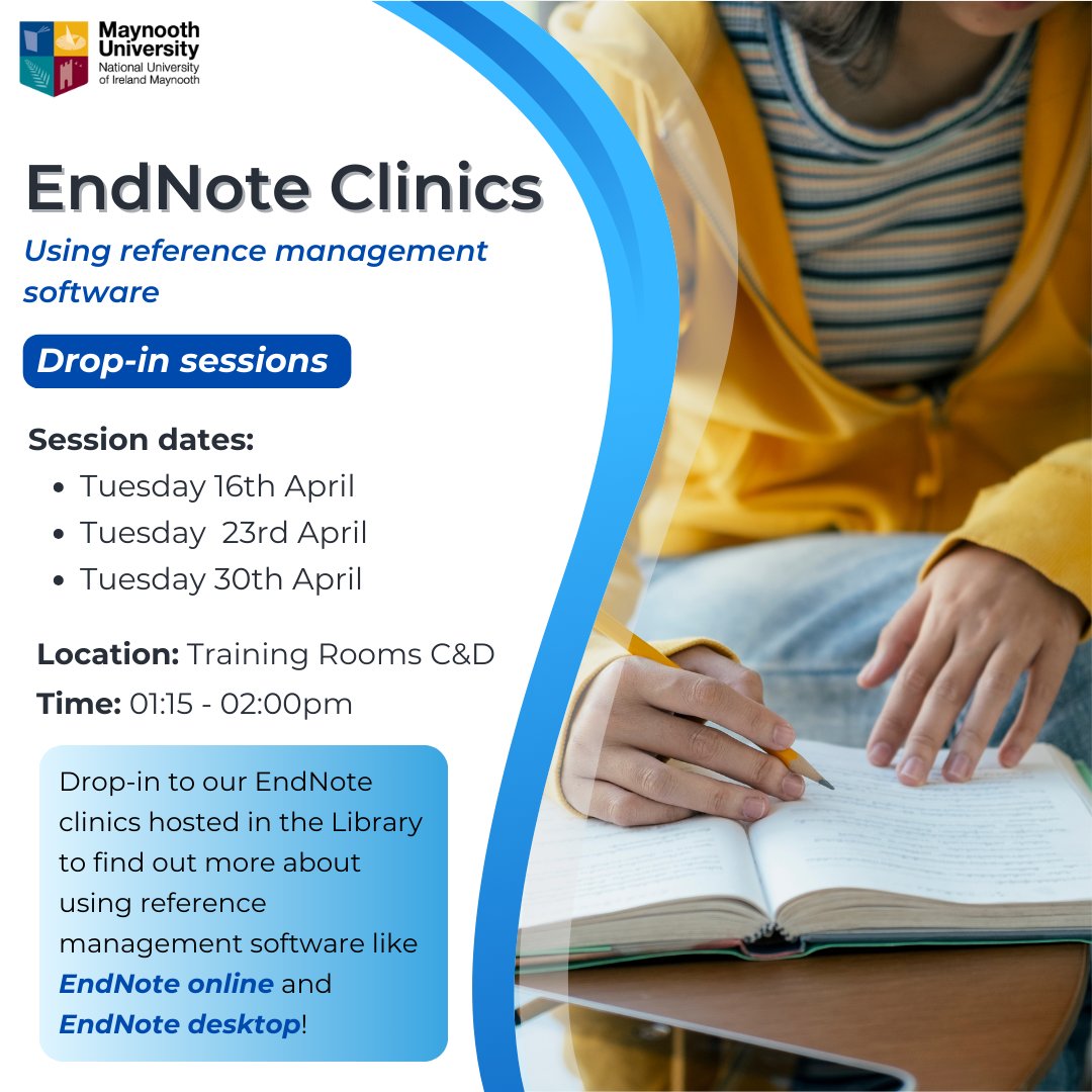 Unlock the power of EndNote! Join an EndNote Clinic to learn how to seamlessly store references and generate citations. Having trouble with EndNote Online or Desktop App? Bring along your questions! Find more information at: bit.ly/3PPkYkY