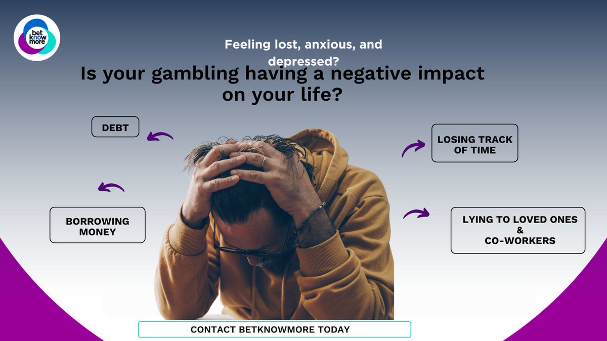 Gambling harm is real, impacting finances, relationships, and health. It affects both individuals and affected others. If your or someone you know is experiencing gambling harm, reach out to BKM for free support and advice. Visit betknowmoreuk.org/your-situation for help. #bkm #gambling