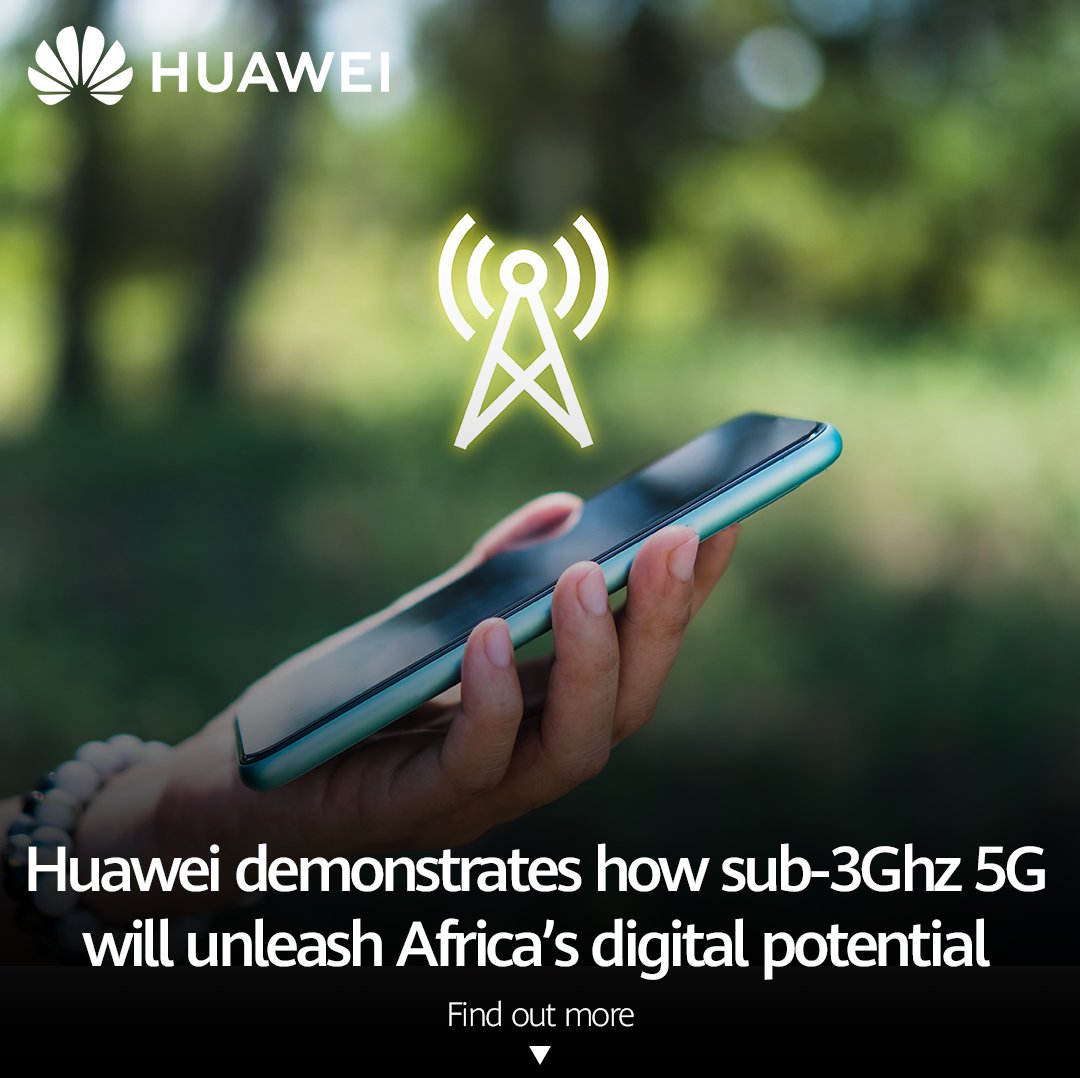 At the MWC Kigali, Huawei emphasizes the role of 5G in unlocking Africa's digital potential. Li Tao, President of Huawei SSA WB, highlights how sub-3GHz 5G addresses connectivity challenges, bridging the urban-rural digital gap: bit.ly/4cCN5xq  #5G #Huawei4Africa.