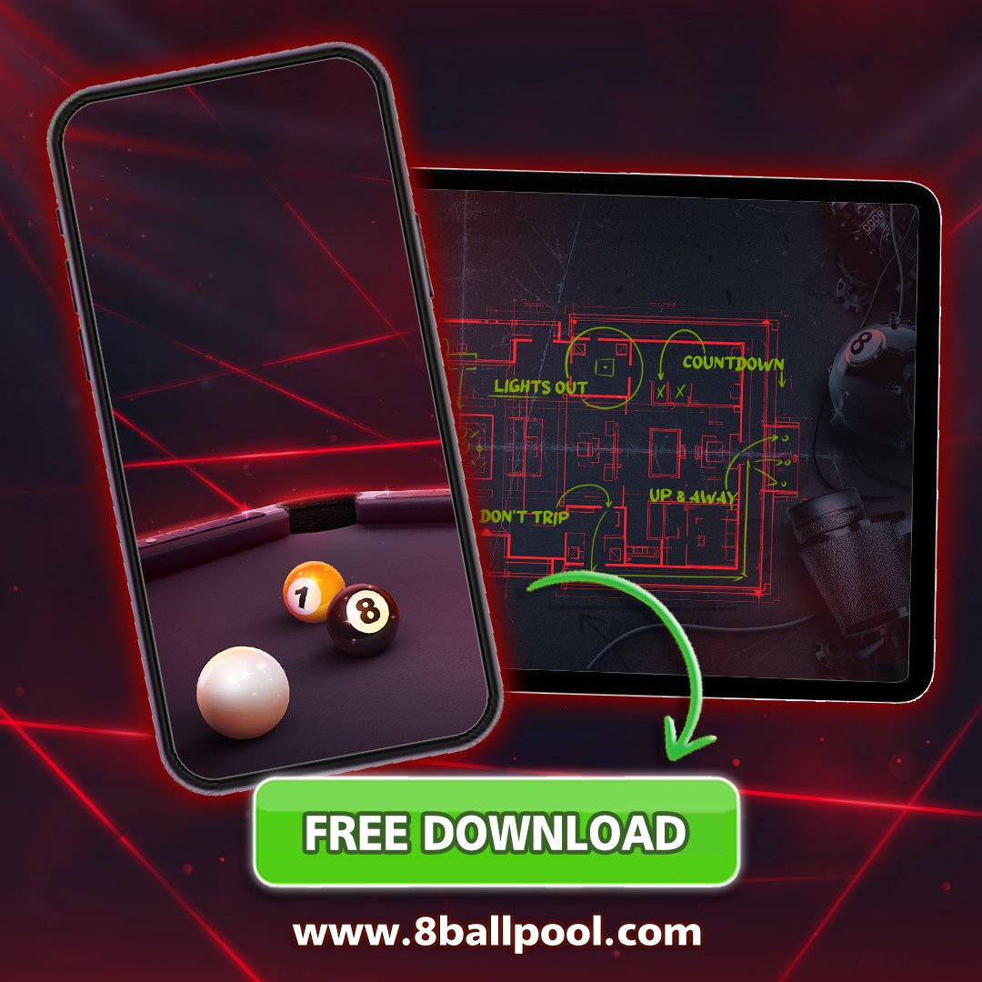🎁 Get #FREE #HeistGetaway wallpapers on our Official Website! Download Now » mcgam.es/TnR6xf #8BallPool