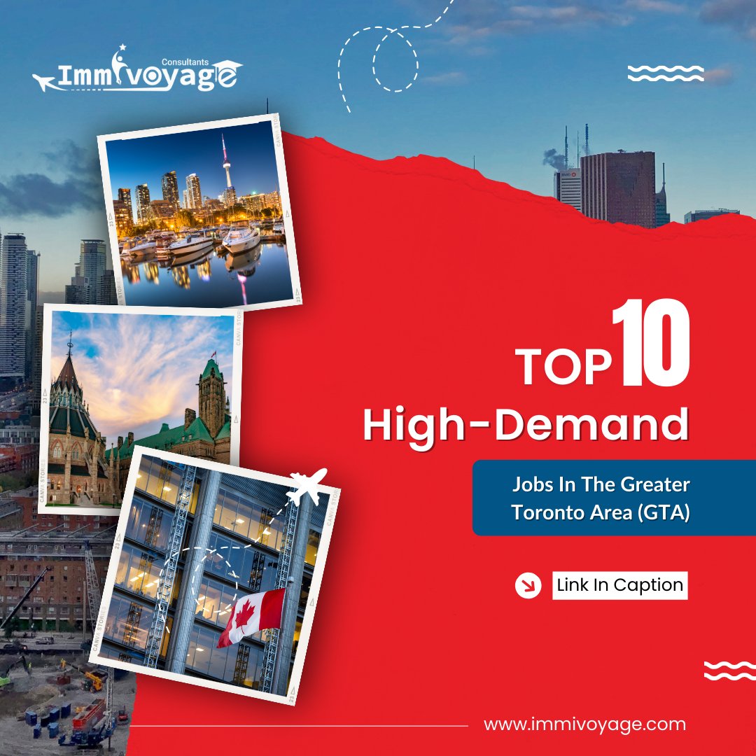The Greater Toronto Area (GTA) is a thriving hub of economic activity, cultural diversity, and innovation, drawing qualified people from across Canada and around the world. Check out this article to know about top 10 high-demand jobs in the area: immigrationnewscanada.ca/high-demand-jo…