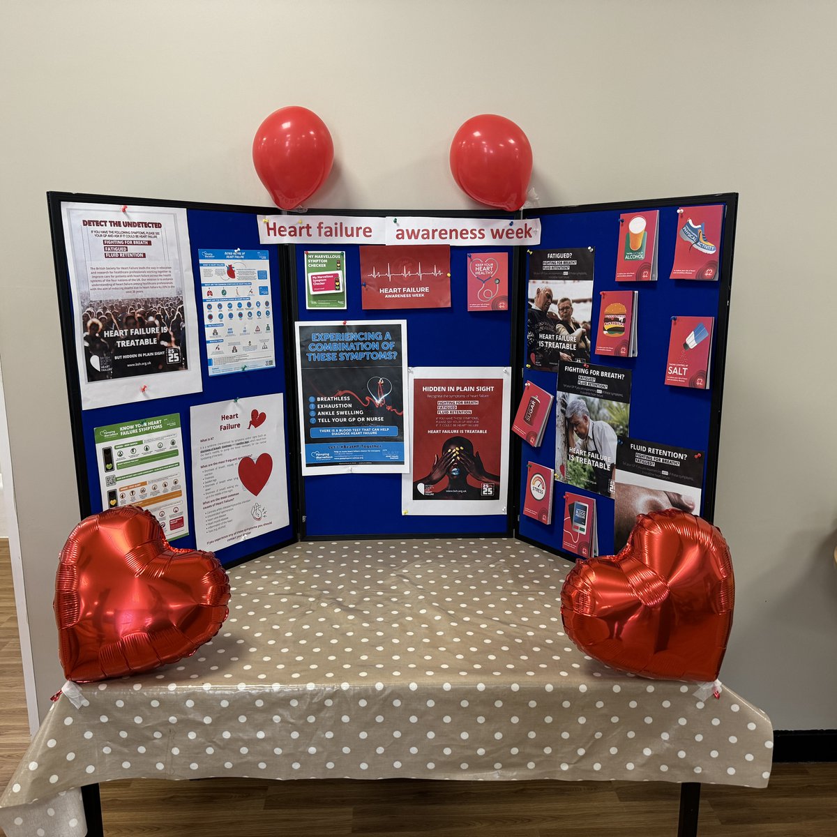 This week is Heart Failure Awareness.

The British Society for Heart Failure is committed to reducing the number of heart failure deaths by 25% over the next 25 years.

For more information visit our stand in The Hub and Main Outpatients or head to bsh.org.uk/25in25 #25in25
