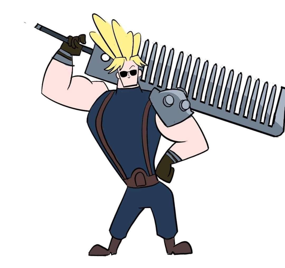 Oh mama, I'm searching for thata Sephiroth…. Let’s Go! 😎👌

.

#FinalFantasy #FinalFantasyVII #FFVII #Johnnybravo