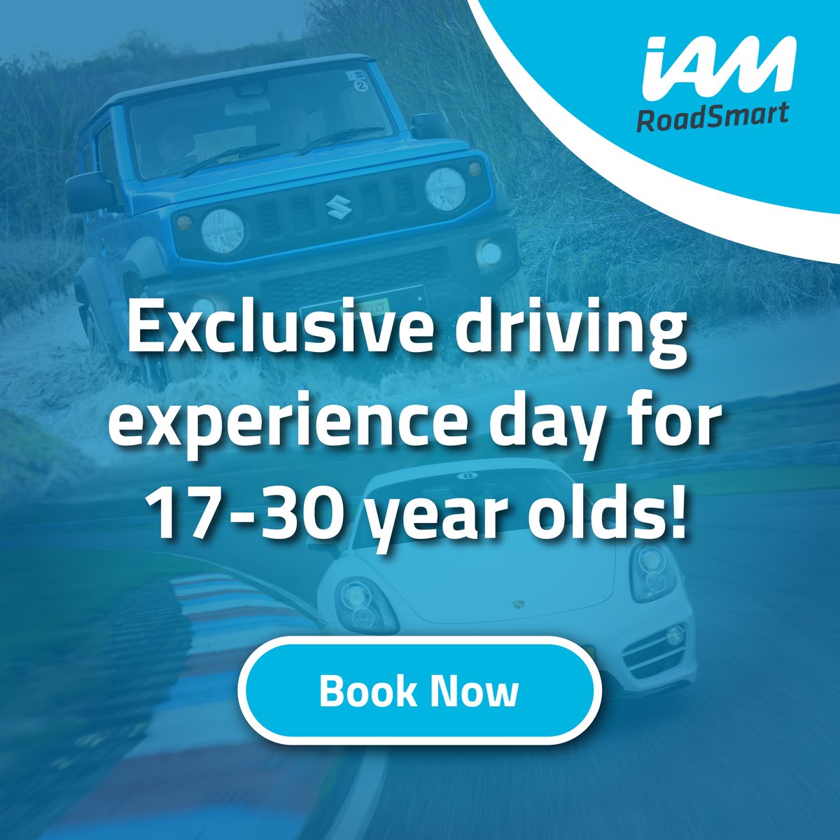 📣 ON SALE NOW! 📣 Tickets are now on sale for our first Young Driver Skills Day! This unique experience allows 17-30-year-olds to learn new skills and gain additional driving knowledge via a thrilling half-day experience at Thruxton Circuit. iamroadsmart.net/yd-skills-day