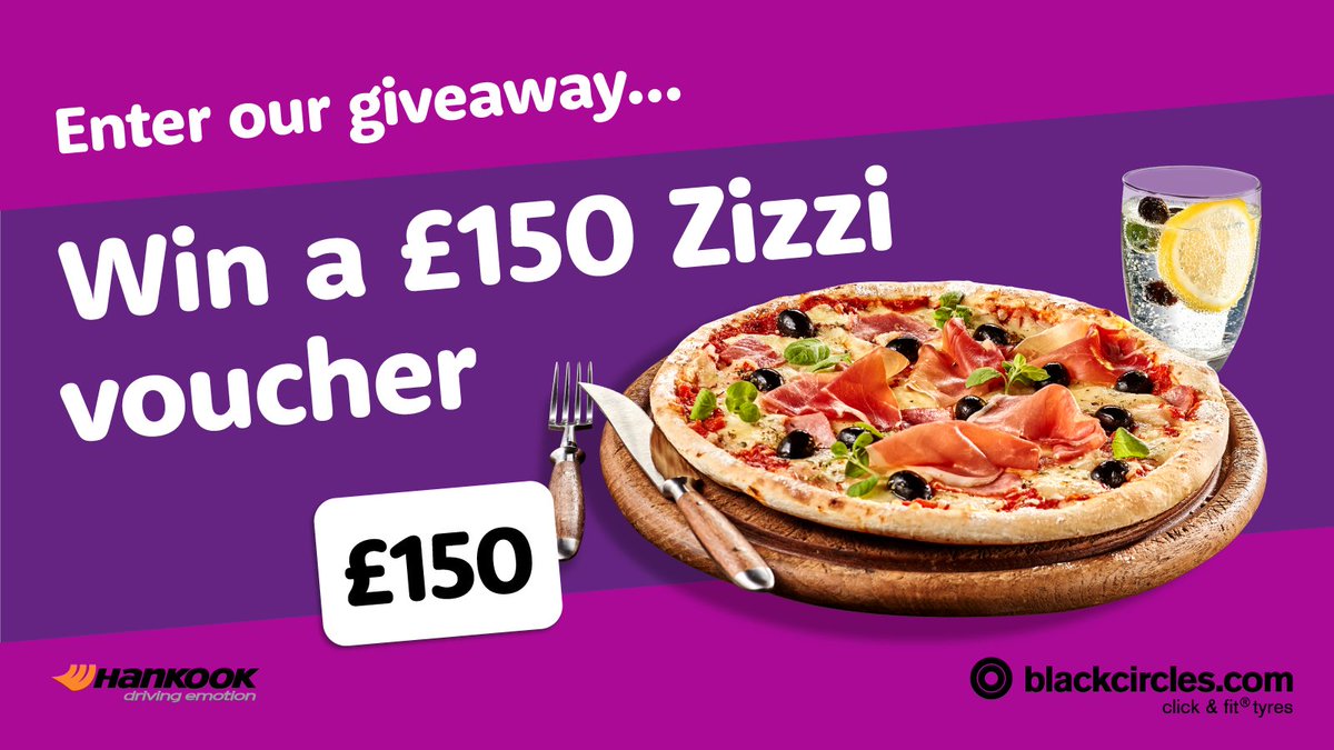 🍝 Treat your taste buds this payday! We're spicing up your week with a chance to win a £150 Zizzi meal voucher, thanks to our friends at Hankook 🥗 To enter: 🥦 Like & share this post 🍕 Tell us your favourite Italian dish below! T&Cs: ow.ly/c1uL50R9nbl [Ends 13.05.24]