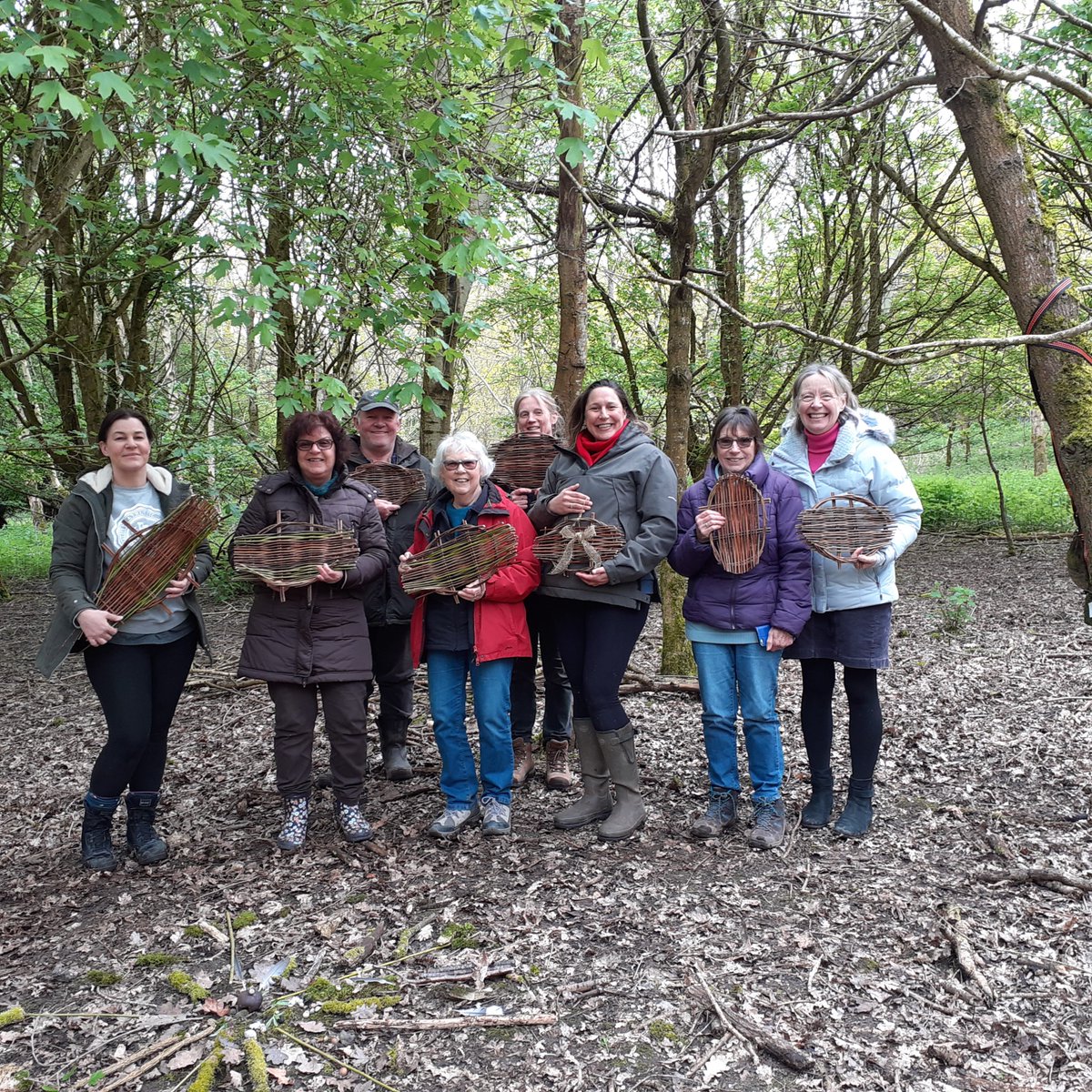 Last week at Kings Farm Wood, participants on the ‘Willow Art and Mindfulness’ session created their very own willow trays to take home. One participant commented “It has been very a relaxing morning and I have learnt a new skill”. Join us on 24 May: ow.ly/JS7P50RquTI