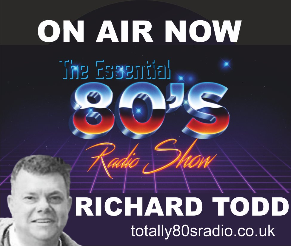 ON AIR now its Richard Todds Essential Guide to the 80s show only on totally80sradio.co.uk or at ift.tt/6jTNEhZ