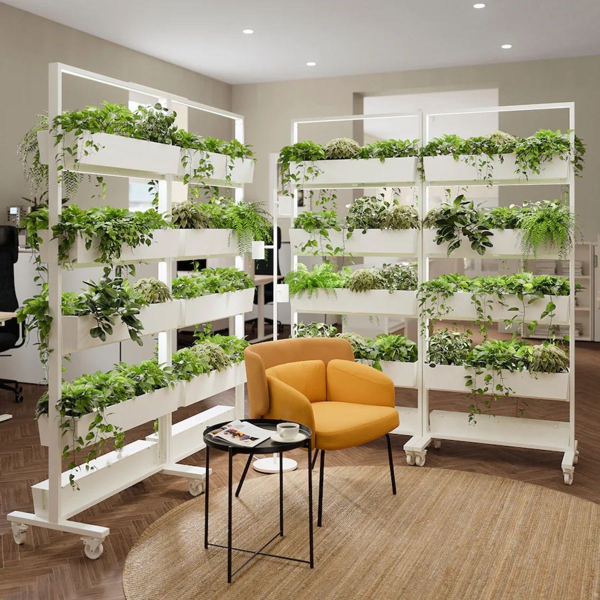 IKEA just launched the ultimate versatile piece of furniture that uses plants to divide up a room trib.al/Am2UEDS