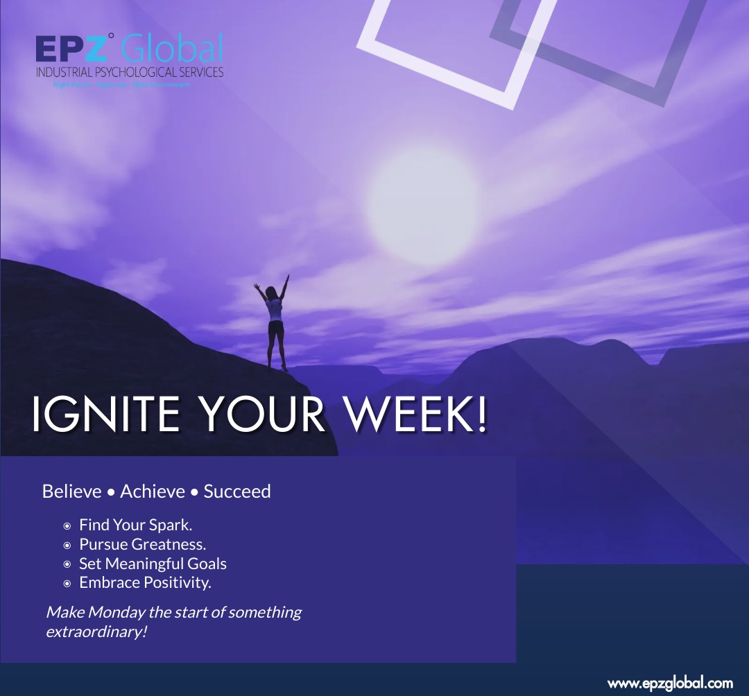 🌟Ignite Your Week with Passion & Purpose! 🔥 Harness the power of Monday and set the tone for an incredible week ahead. Embrace the opportunities, conquer challenges, and unleash your potential. Let's make this Monday the spark that ignites a week of success! #mondaymotivation