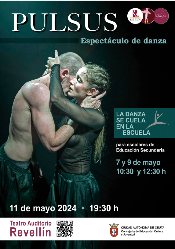 Con motivo del Día Internacional de la #Danza, la Consejería de Educación, Cultura y Juventud ha programado el espectáculo ‘Pulsus’, que llegará al Teatro Auditorio del Revellín el 11 de mayo a las 19.30 horas y cuyas localidades ya se encuentran disponibles.