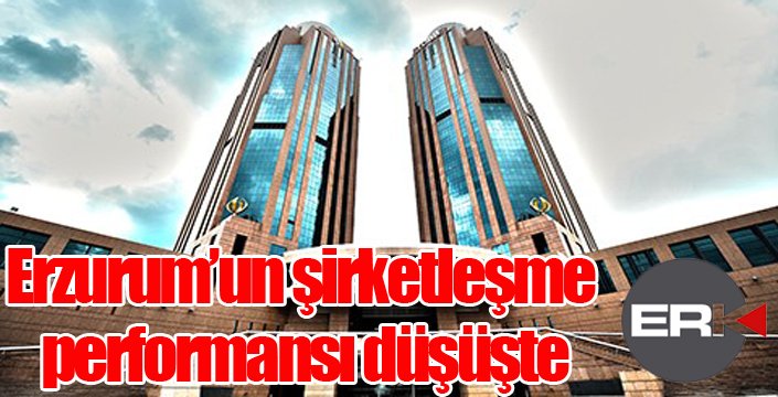 Erzurum’un şirketleşme performansı düşüşte erkhaber.com/erzurum-un-sir…