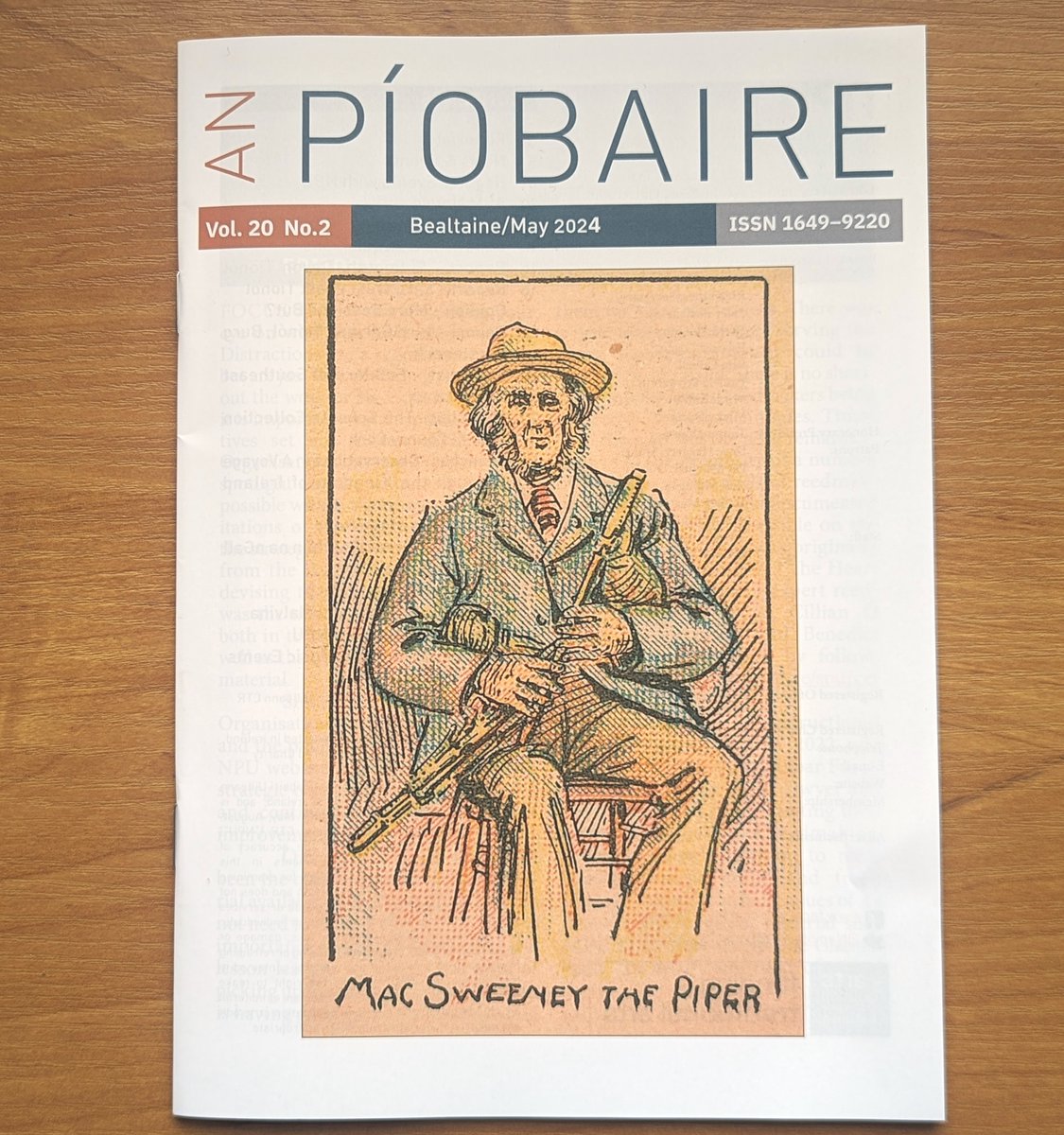 Keep an eye on your emails and your post box this week for the May issue of An Píobaire! 

#napiobairi #uilleann #sharingthesound #AnPíobaire @artscouncil_ie