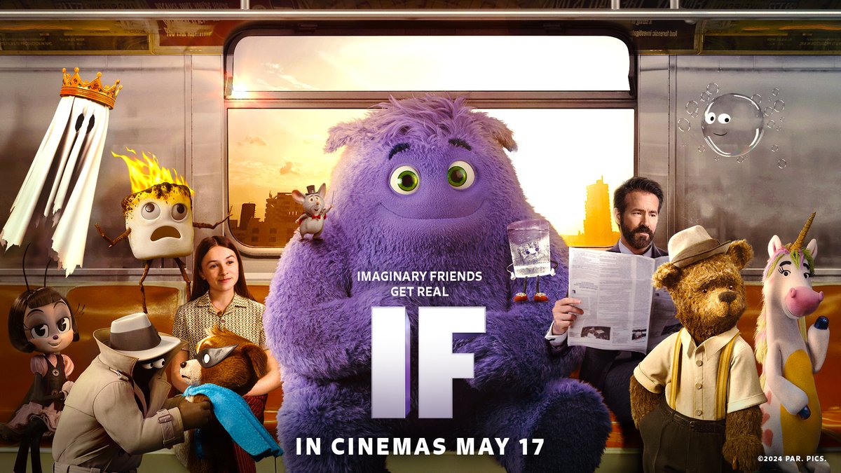 Win an exclusive screening of the new film IF for you and up to 20 guests! 🥳 Only on #O2Priority 👉 o2uk.co/IFScreening