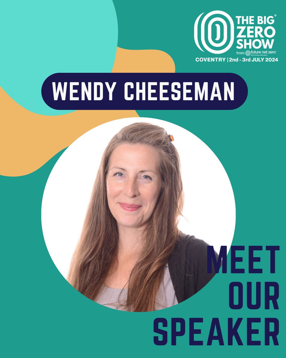 Meet our #BigZeroShow speaker: Wendy Cheeseman!
She is an experienced #energy and #carbon manager and has worked in both the commercial and public sector for over 20 years on energy and #carbonreduction strategies.
Register now: bigzeroshow.com/book-your-free…
#energyefficiency