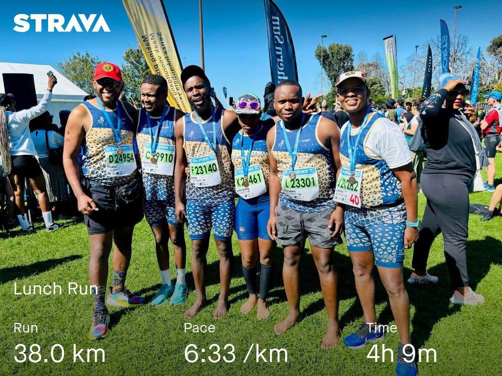 4 Hours in the road🛣️🏃‍♂️. #RunningWithTumiSole #RunningWithSoleAC #FetchYourBody2024