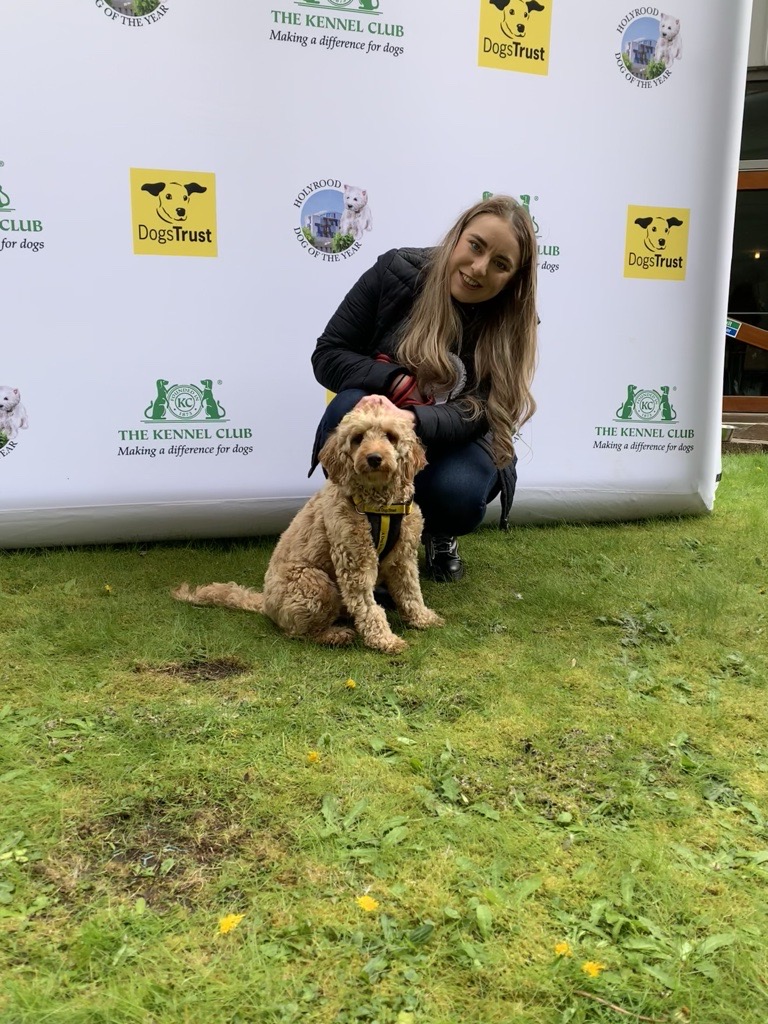 It’s now the turn of @MGallacherMSP who has entered #HDOTY with @DogsTrust companion Holly! Meghan loves how loyal dogs are and that they are instantly able to turn a bad day into a good day! @KC_political