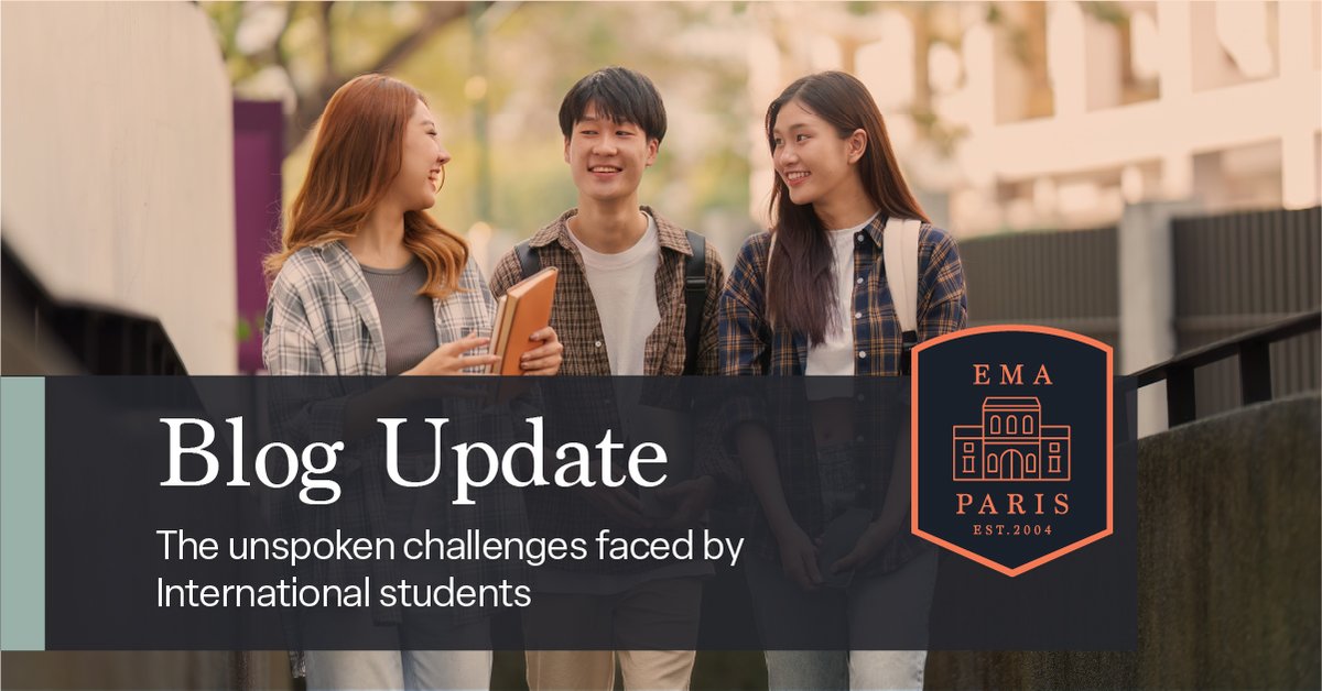 🌍 Explore our latest blog addressing challenges faced by international students, from language barriers to finances. 

Read more rb.gy/zpmgt8 for more!

#EMA #EMAEducation #StudyInFrance #EMAScholarship #StudyAbroad #StudyInFrance #StudyAbroad