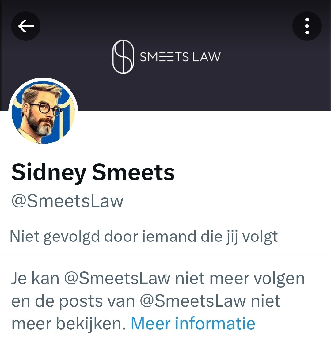 Ze haten desinformatie. 🙄
Tweeluik.
@SmeetsLaw