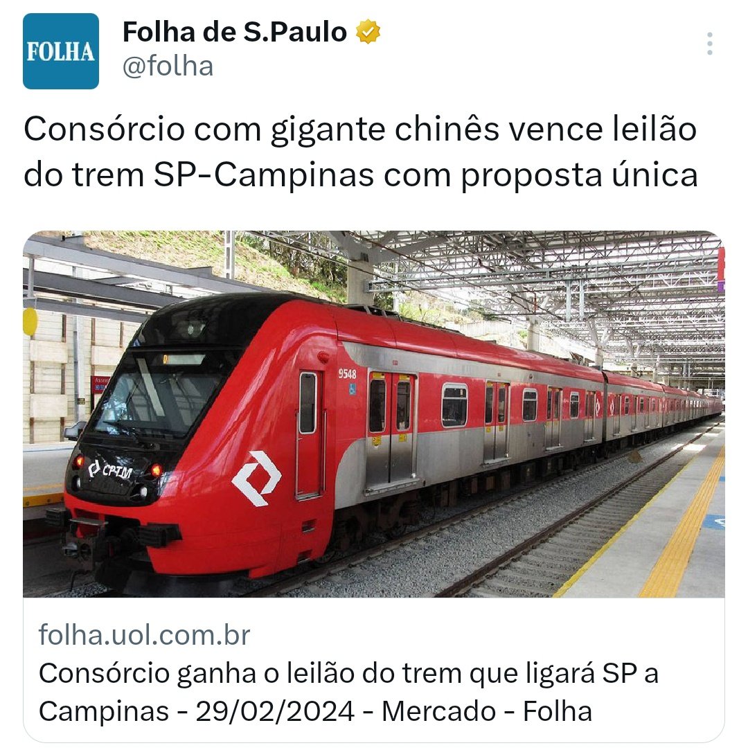 O comunismo não deu certo em lugar nenhum. O 'comunismo' comprando até linha de trem em outros países.